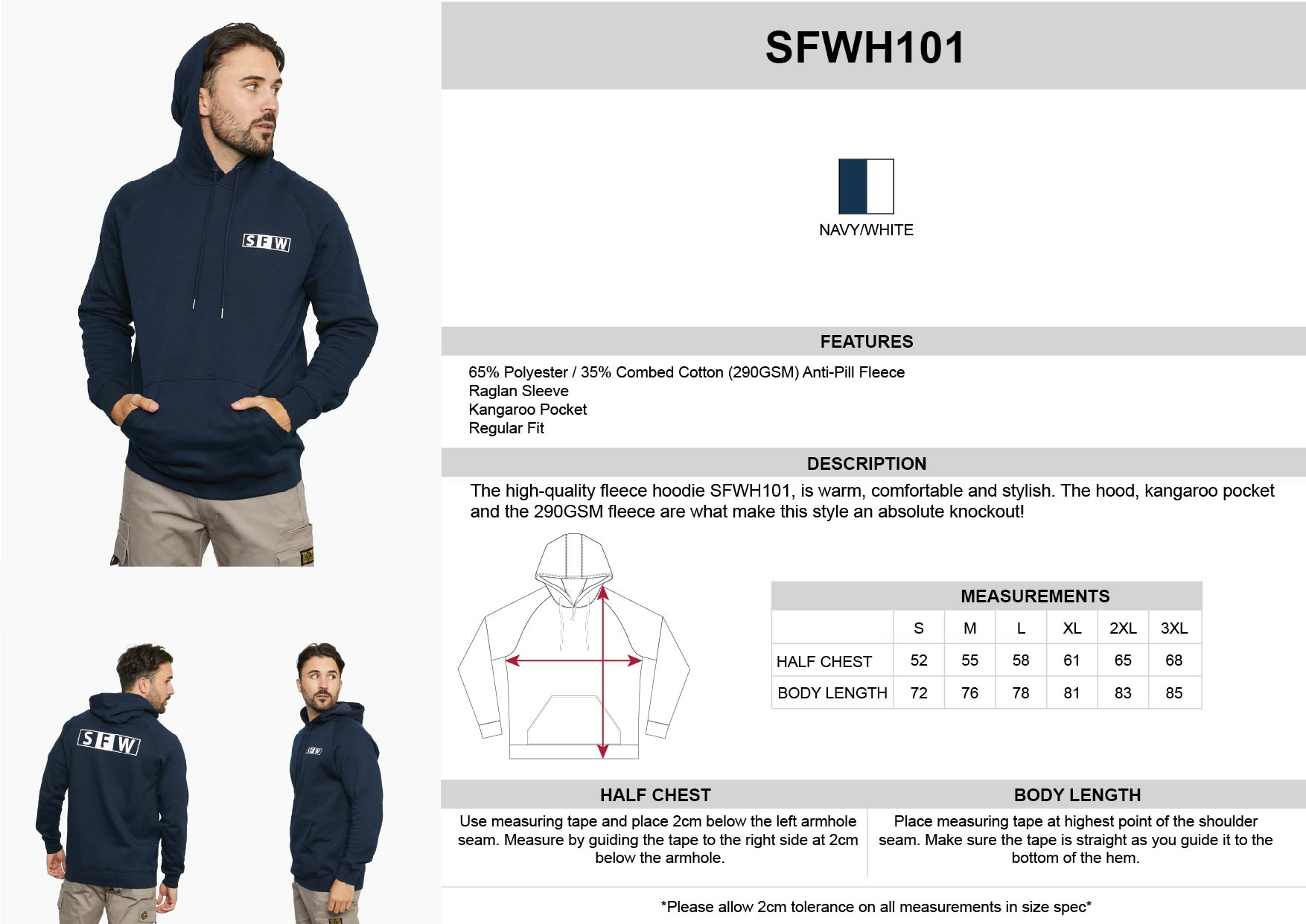 spec sheet